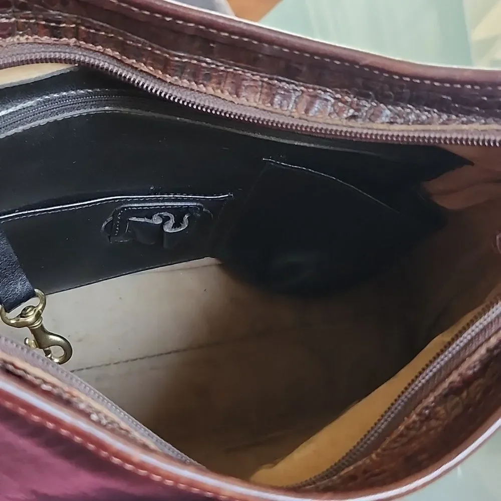 Brahmin Vintage Tuscan Timeless Elegant Coastal Cowgirl Bag - Picture 10 of 13